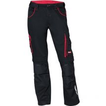 Pantalon Fortis 24, noir/rouge Taille 46