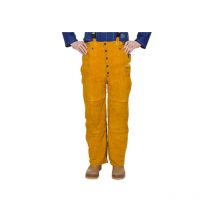 Pantalón para soldador con dorso cerrado WELDAS Golden Brown L