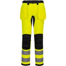 Pantalon holster hv eco wx2 - taille 58 - jaune/noir Portwest