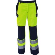 Pantalon Haute Visibilité Jaune Fluo/bleu Nuit 44 Kiplay
