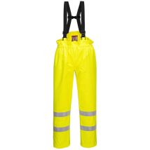 Pantalon Bizflame Rain non doublé Hi-Vis Antistatique fr couleur : Jaune taille xxxl Portwest