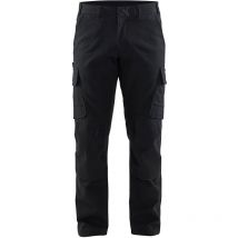 Pantalon de travail anti-rayures stretch 1466 - Noir 3XL - FR(56) - SE(C62) - Courtes
