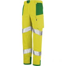 Pantalon iris pi jaune fluo / vert amazonie xs - FR(36-38)