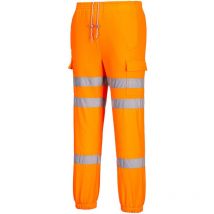 Pantalon Jogging Haute Visibilité Orange m