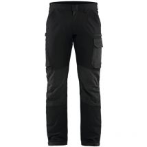 Blakläder Service Bundhose, schwarz / dunkelgrau, Konfektionsgröße 52