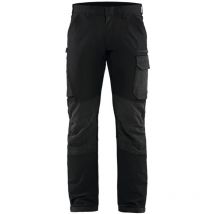 Blakläder Service Bundhose, schwarz / dunkelgrau, Konfektionsgröße 25