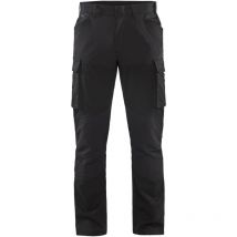 Jean de travail stretch 2D 1457 - Noir xs - FR(38) - SE(C44) - Courtes