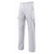 Vertice Laboral - Pantalones de trabajo Velilla 31601 - 42 (eu) - Blanco