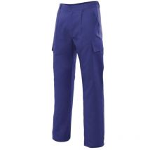 Pantalón multibolsillos - Azulina - Talla 44