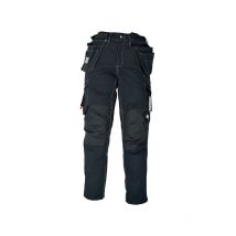 Pantalon panblack+ noir 65% polyester 35% coton 270g/m² taille 56 Kiplay