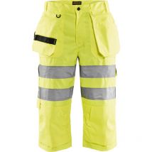 Pantacourt de travail haute visibilité 1539181 - Jaune fluo 2XL - FR(52) - SE(C58) - Courtes