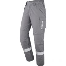 Pantalon Poches Genoux Antuco Gris Acier 3xl - Fr(60-62)