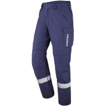 Cepovett - pantalon poches genoux opola bleu marine 2XL - FR(56-58)