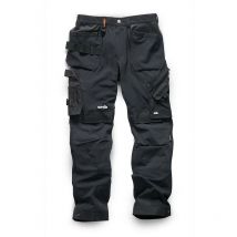 Pantalón de bolsillos con funda Pro Flex Plus, color negro Talla 46 L