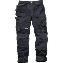 Scruffs - Pantalón de bolsillos con funda Pro Flex Plus, color negro Talla 38 r