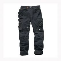 Scruffs - Pantalón de bolsillos con funda Pro Flex Plus, color negro Talla 46 r