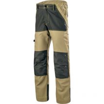 Pantalon renforce craft worker savane/noir xl - FR(52)