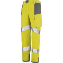 Pantalon retina jaune fluo / gris mineral s - FR(40-42)