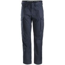 Pantalones de servicio Snickers – Talla 96 – Color azul – Ropa de jardinería con múltiples bolsillos