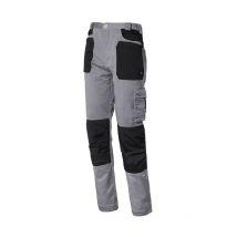 Line 8730B-080 Pantalon de Travail Stretch Gris/Noir l - Issa
