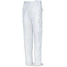 Marca - pantalon tergal multibol blanco