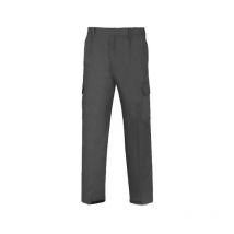 Pantalon tergal gris talla xl-48 , Pantalón para trabajo e industriaTalla 48Cierre con cremalleraGoma en la parte trasera de la cintura2 bolsillos