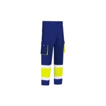 Pantalon Trabajo T40 Al.Vis. Con Refuerzo Alg.Poli.Estast.