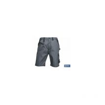 Bermuda de travail Poulsen 280 g/m Gris-Noir T-42