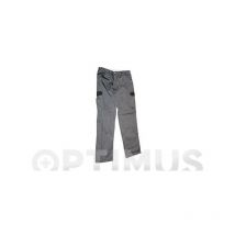Qfplus - pantalon vestuario corporativo t 54 gris - 8685035