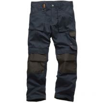 Scruffs - Pantalón Worker, color azul Talla 50 r