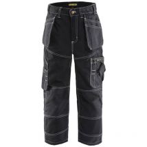 Pantalon de travail X1500 enfant - Noir 116cm