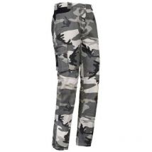 Line 8029NB-014 Pantalon de travail zippé camouflage gris s - Issa