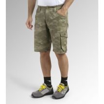 Bermuda de travail camouflage poly - Aluminium xxl - fr (48/50)