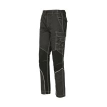Issaline 8830B-080 Extreme Stretch-Arbeitshose, Anthrazitgrau, m