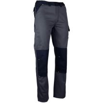Pantaloni da lavoro multitasche uomo LMA SULFATE taglia 60 grigio scuro/nero – 60% cotone, 40% poliestere – 3473832722476