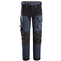 Pantalone Softshell Stretch 4 Direzioni Allroundwork Tg. 46 Blu Navy