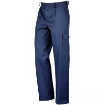Pantalon super cargo multipocket bleu tg.52