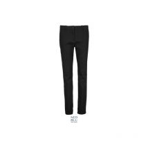 Neoblu - Pantalones Chinos Mujer Con Cintura Elástica gustave women 40 NegroProfundo
