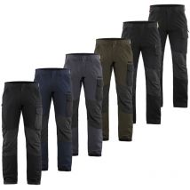 Pantalones de trabajo Blaklader 1422 Service Stretch 4 vie - 52 (eu) - Azul marino oscuro