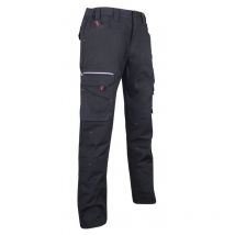LMA - Pantalones de trabajo Canvas - Basalto negro - S54 - 1425-54