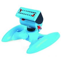 Irrigatore da Giardino Oscillante Irrigatore Superfici Rettangolari con Flusso d'Acqua Controllabile per Prato Fiori Piante Regolazione a Gradini 16