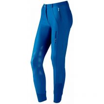 Tattini - Pantaloni da equitazione junior modello Acacia in tessuto tecnico doppiato idrorepellente con grip in silicone al ginocchio: 10 anni, Blu 09