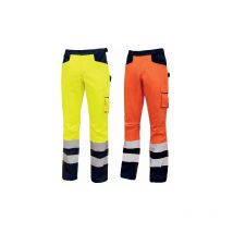 Pantaloni da lavoro Alta visibilità Upower Light-Arancione-S - Orange -