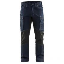 Wartungshose BLAKLADER Denim + Stretch T.50 - MARINE/SCHWARZ - 145911428999-50
