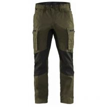 Wartungshose Blaklader Stretch T.54 - kaki-grün/schwarz - 1459184599-54