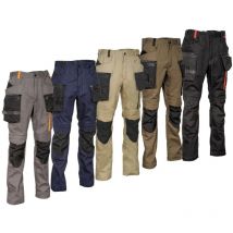 Pantaloni lavoro multitasche Cofra Biwer - 54 (eu) - Antracite