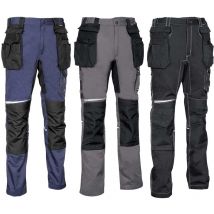 Lemno Arbeitshose - 52 (eu) - Schwarze - Cofra