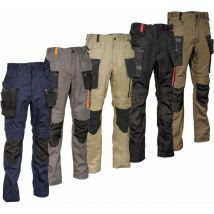 Pantalon de travail Cofra Mureck slim - 44 (EU) - Bleu
