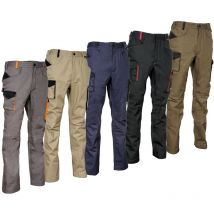 Pantalon de travail slim Cofra Walcourt - 48 (EU) - Noir