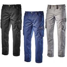 CSB Arbeitshose – XXL – Polyester, Baumwolle – Reflektierende Details – Elastischer Bund – 2 Fronttaschen, 2 Rückentaschen